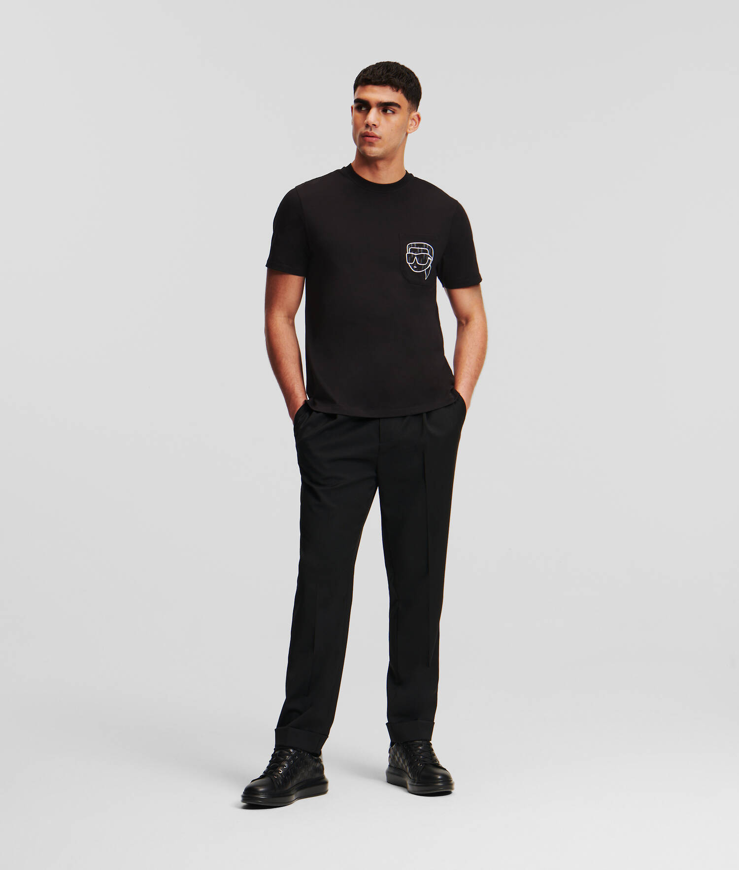 T-SHIRT À POCHE K/IKONIK MONOGRAM