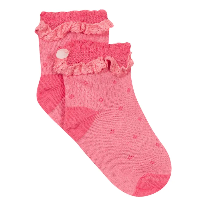 Tartine et Chocolat Chaussettes Dentelle | Rose