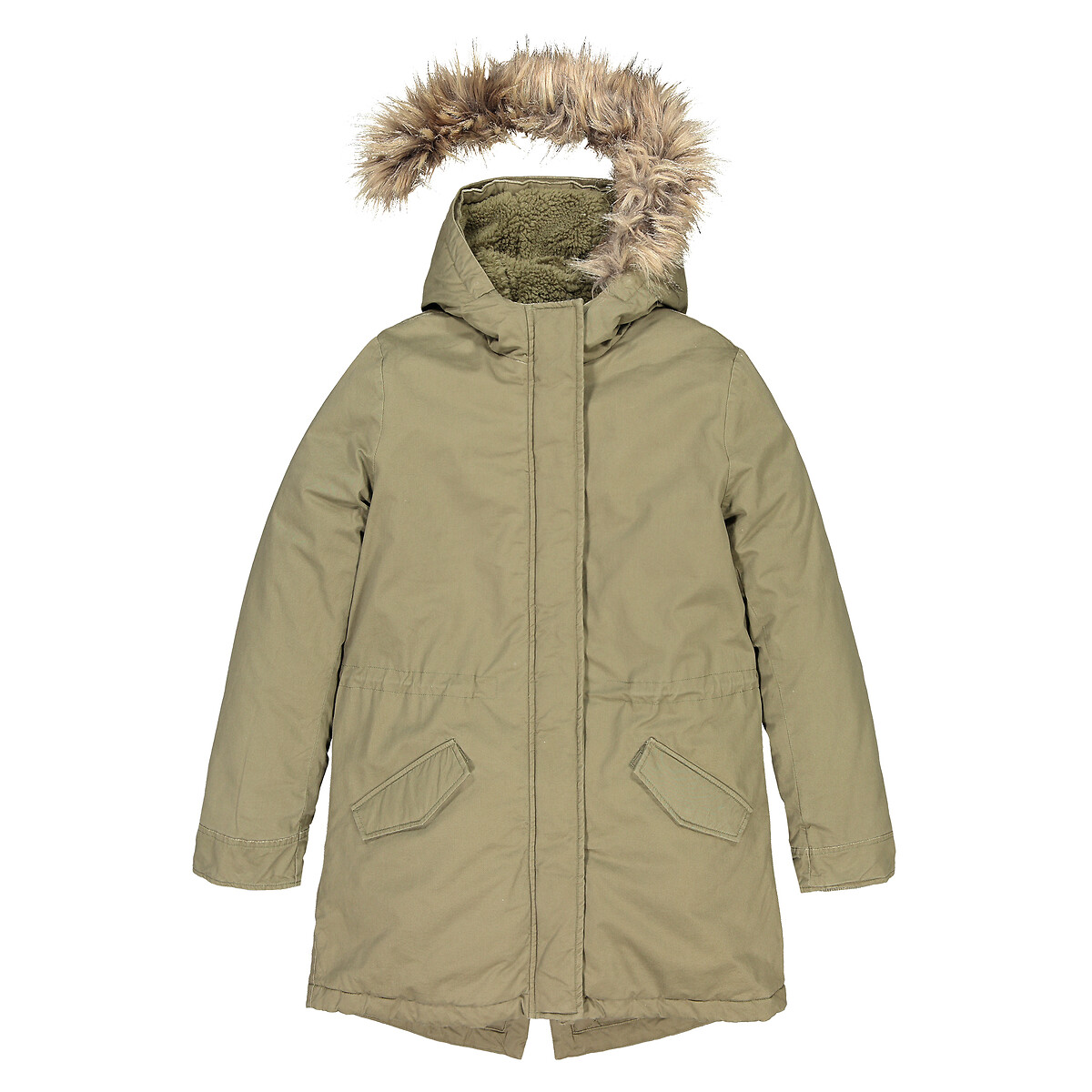 COLEÇÕES LA REDOUTE<br>Parka quente com boné