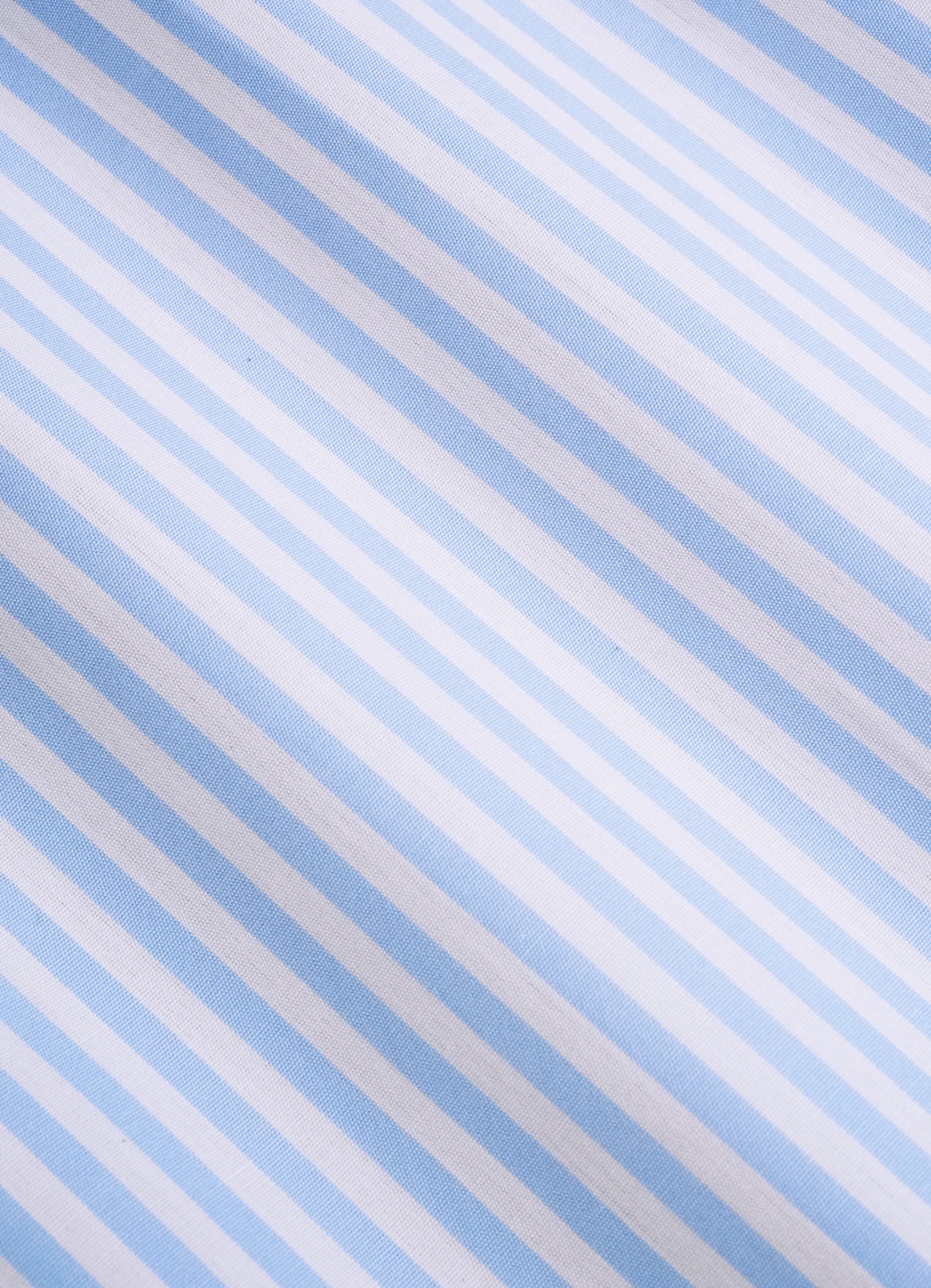 Chemise coupe ajustée en twill bleu clair