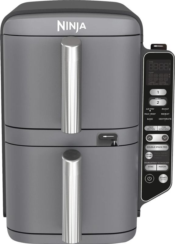 Ninja - Double Stack Airfryer XXL - 9.5 Liter - Dubbele Lades - SL451EU
