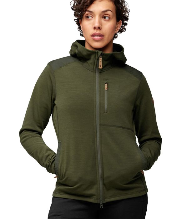 Keb Fleece Hoodie Women damefleece