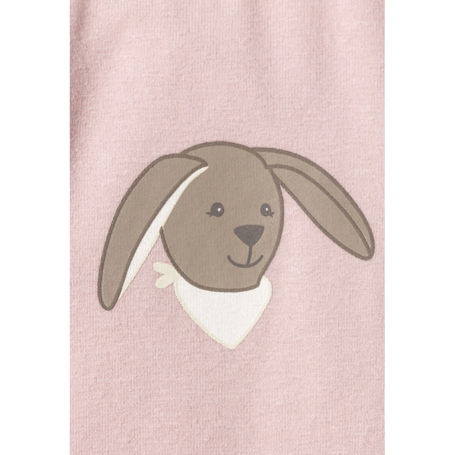 Sterntaler Langarm-Body Hase zartrosa