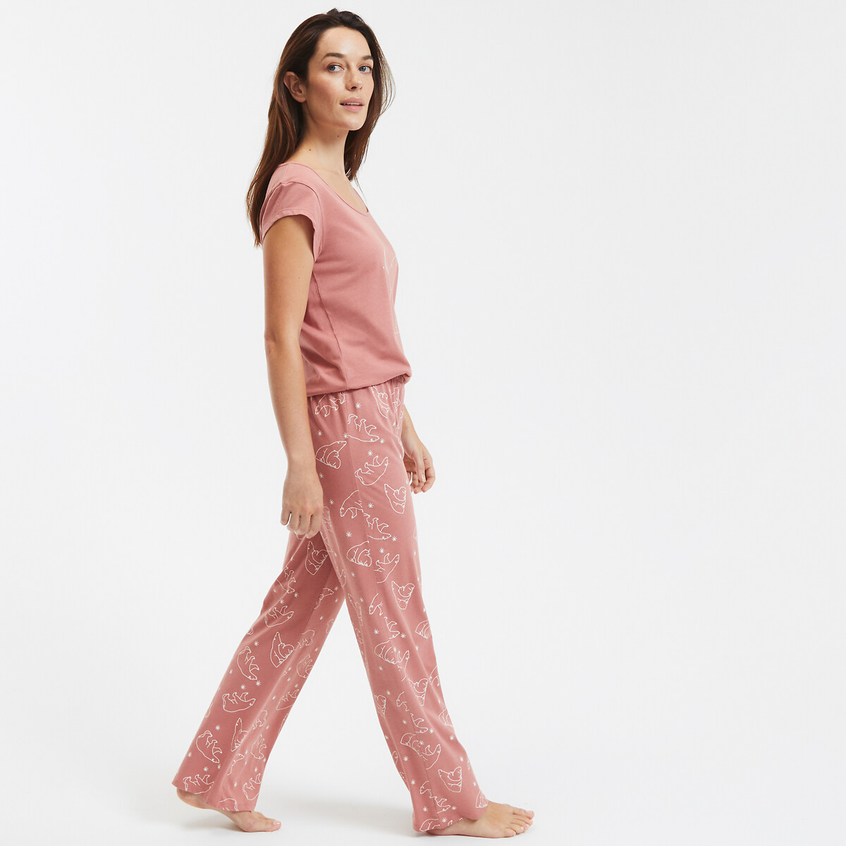 SO'HOME<br>Pijama de algodão, manga curta