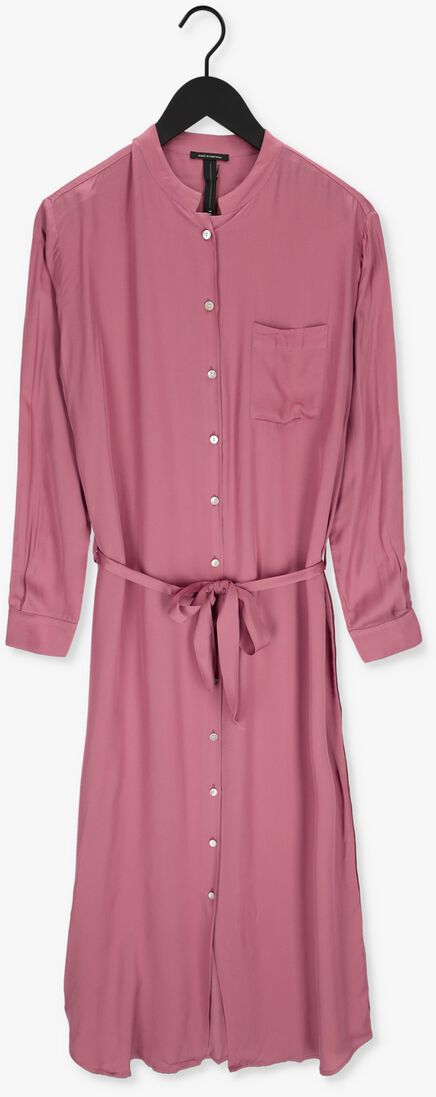 10DAYS roze 10days midi jurk flowy shirt dress