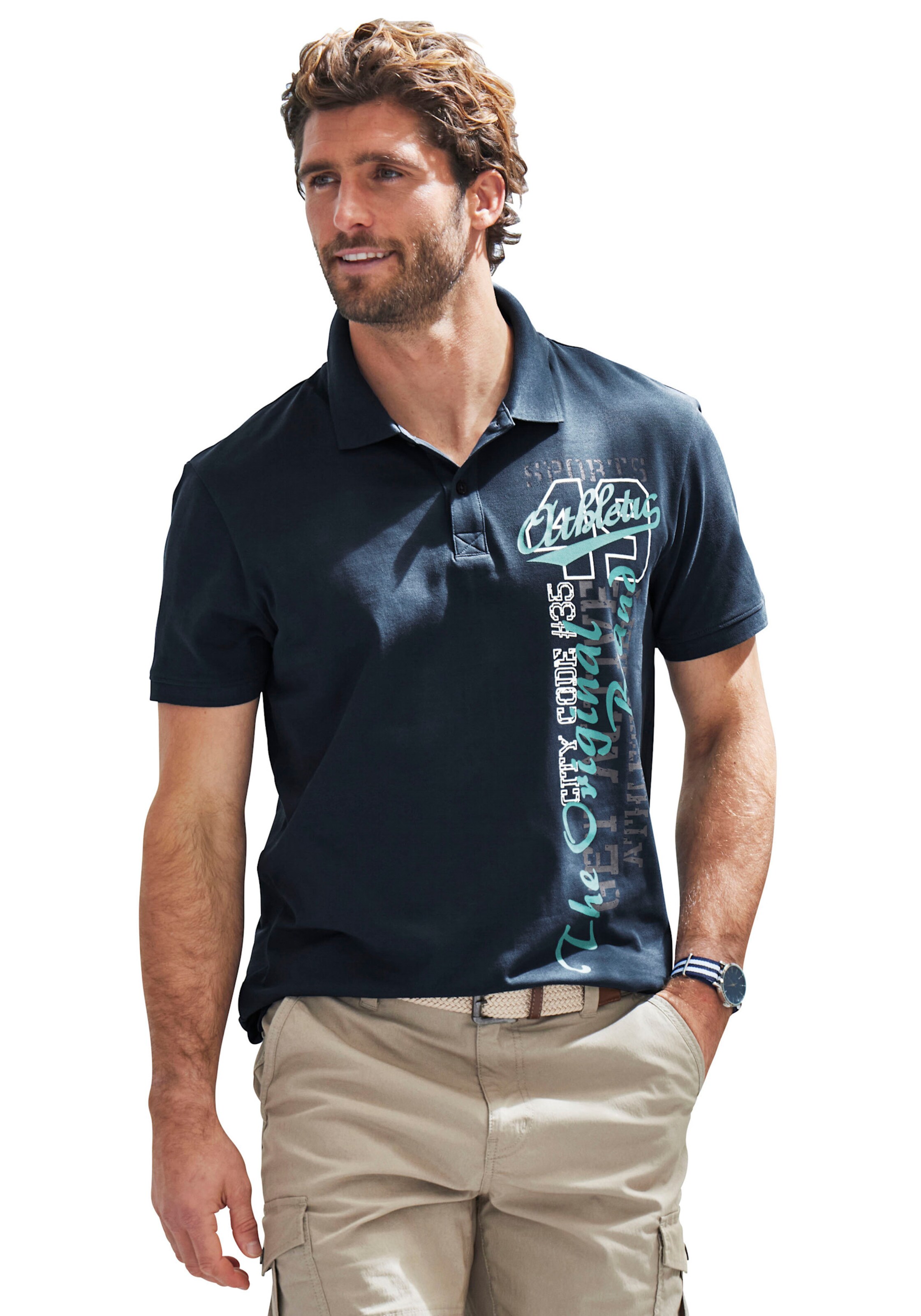 Poloshirt in navy