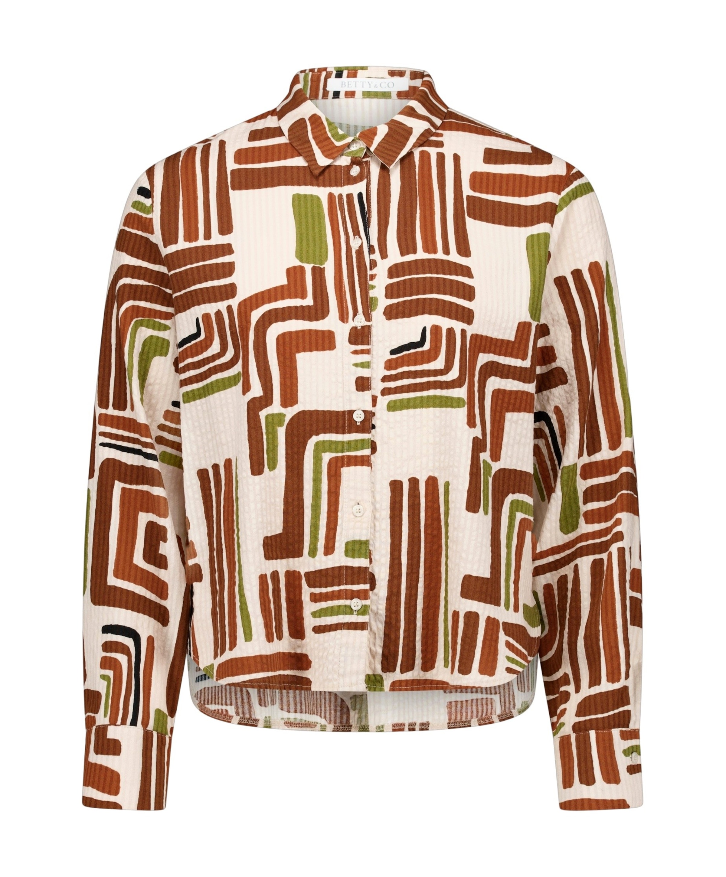 Betty en Co Dames blouse bruin