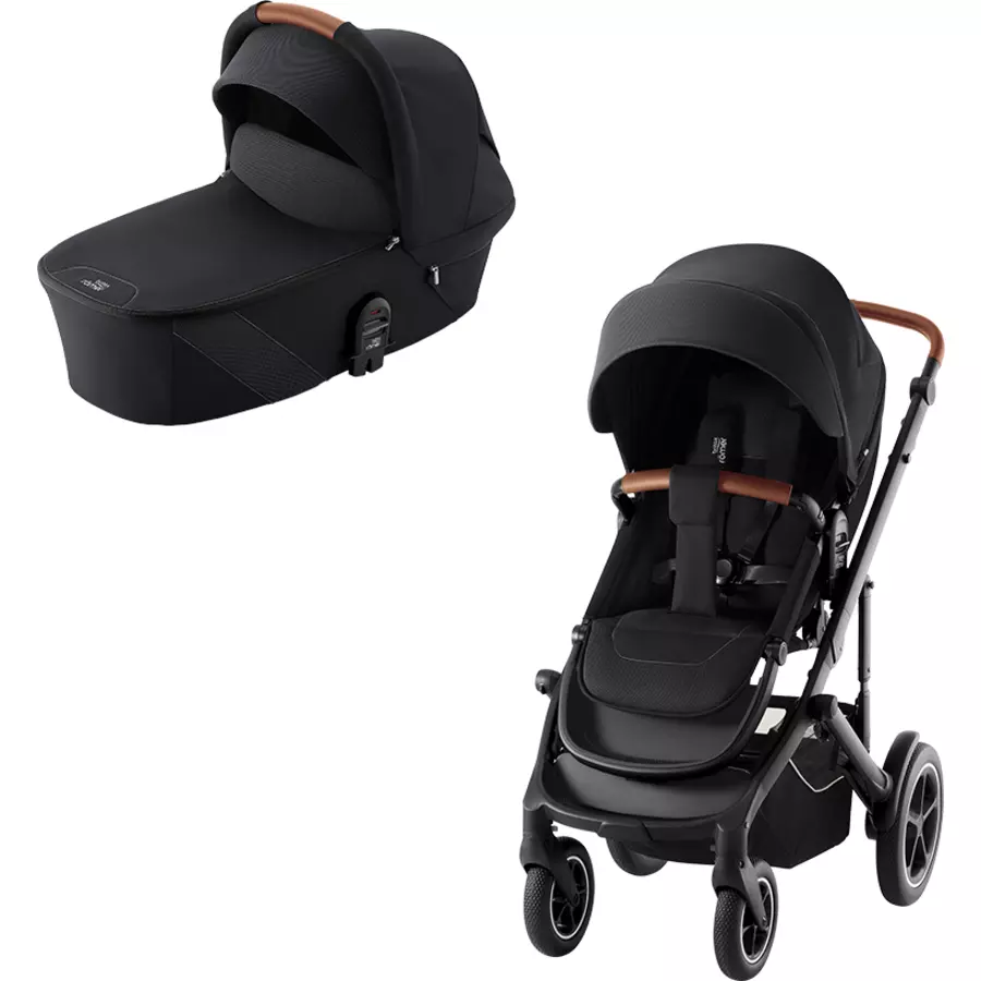 Britax Römer Kombikinderwagen Smile 5Z Galaxy Black Green Sense
