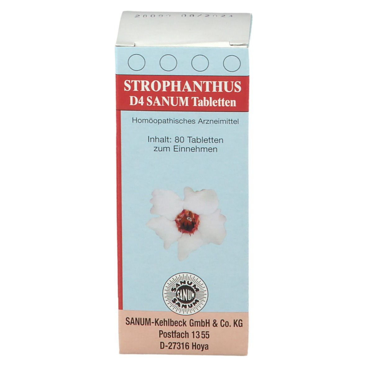 Strophanthus D4 Sanum Tabletten