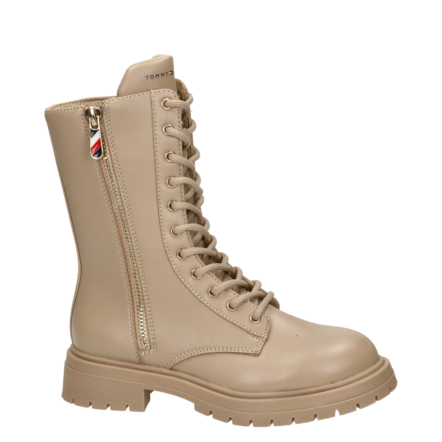 Tommy Hilfiger Ashlin meisjes veterboot Tommy Hilfiger Ecru