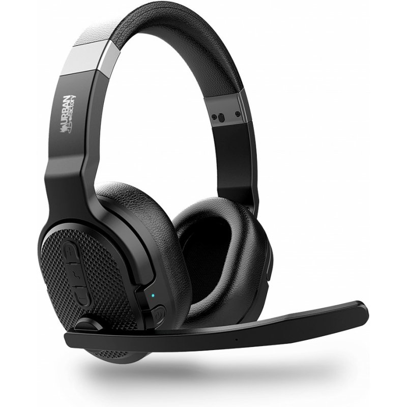 Urban Factory MOVEE COMFORT Casque Sans fil Arceau Gaming USB Type-C Bluetooth Noir