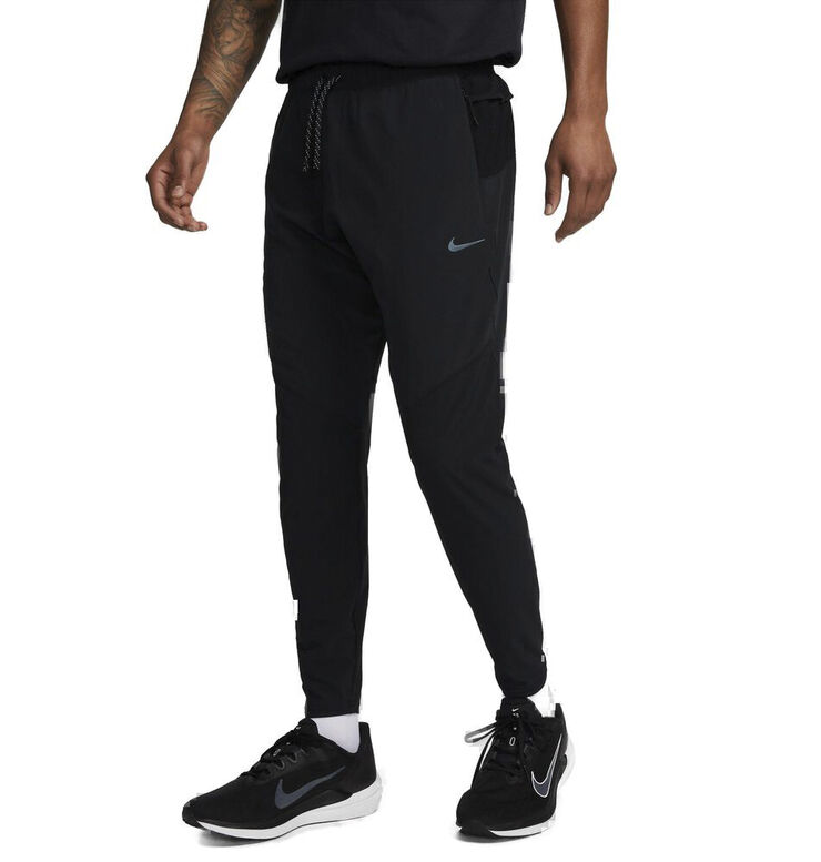 Nike Dri Fit Run Division Phenom Slim Fit Lobebukser Sort