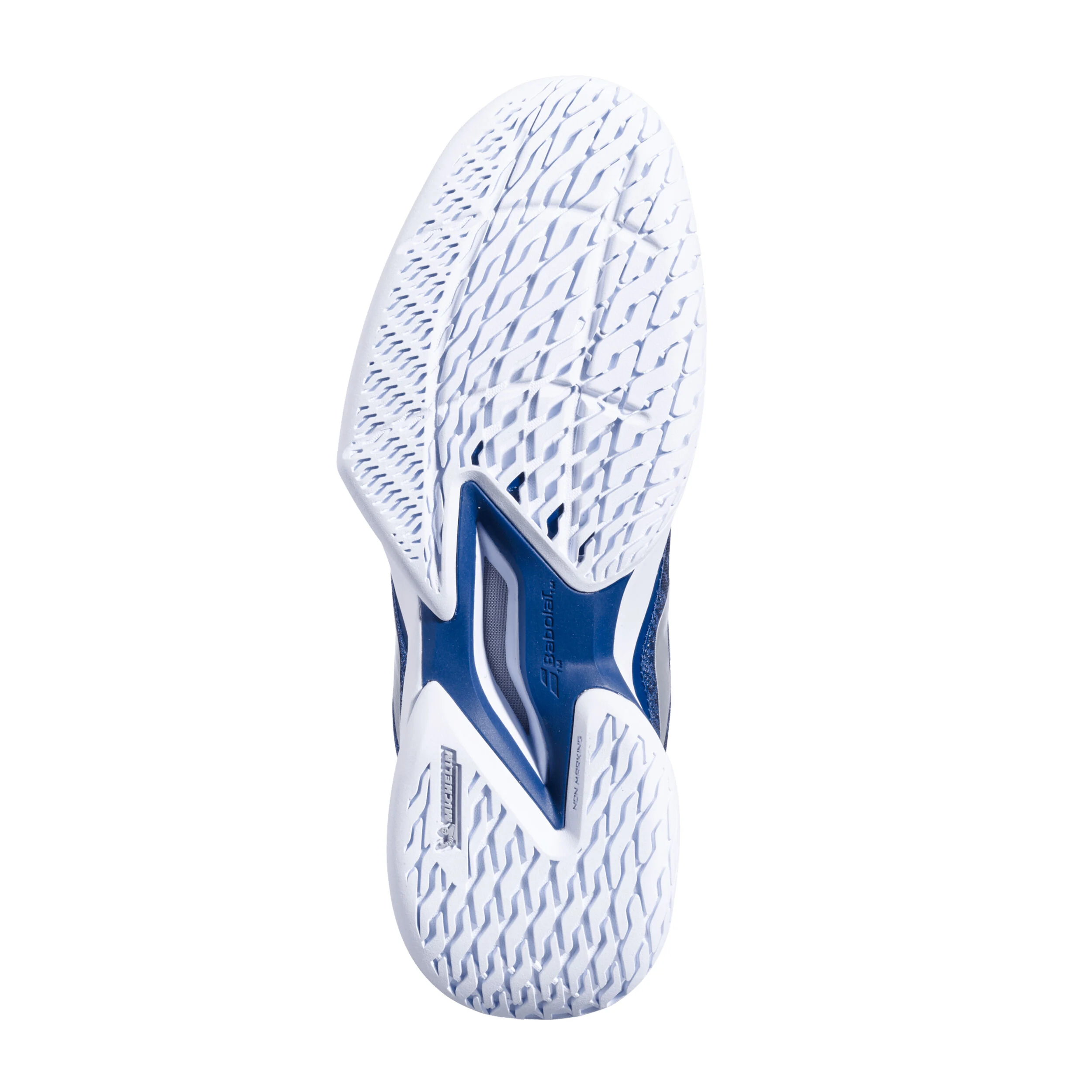 Babolat Jet Mach 3 Chaussures Toutes Surfaces Femmes - Bleu Foncé , Blanc