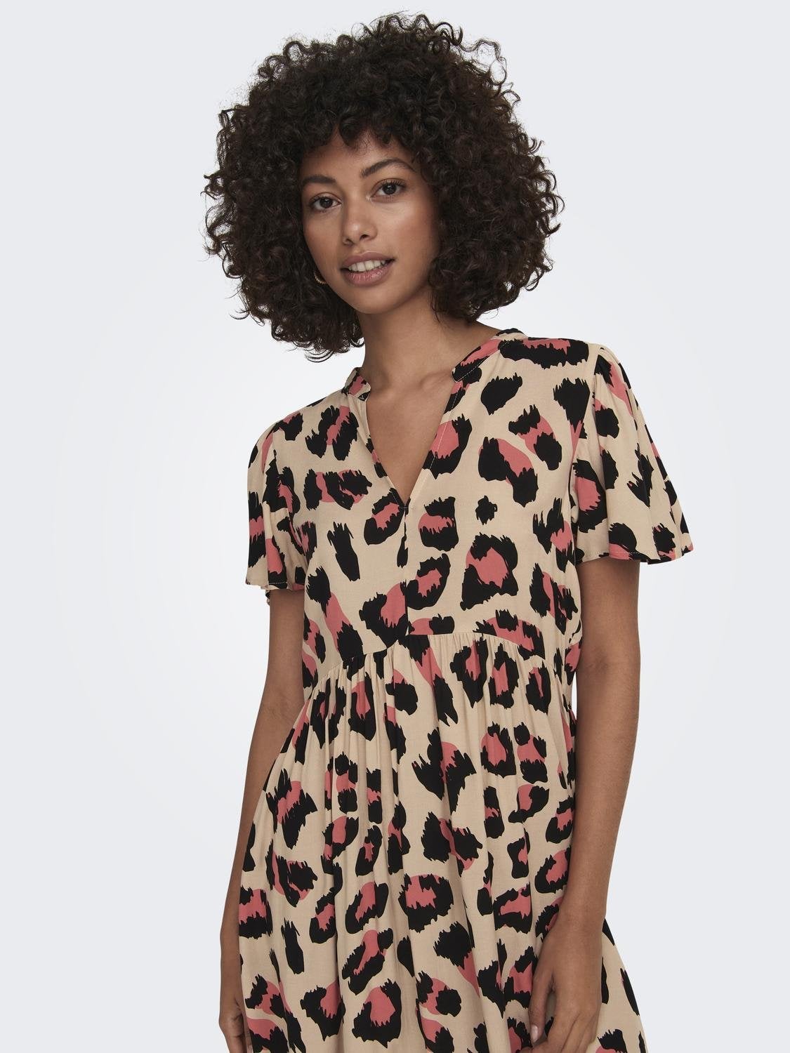 JDYSTAR Kurzes Kleid Sandshell