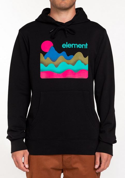 Element Baskin Hood Flint Black