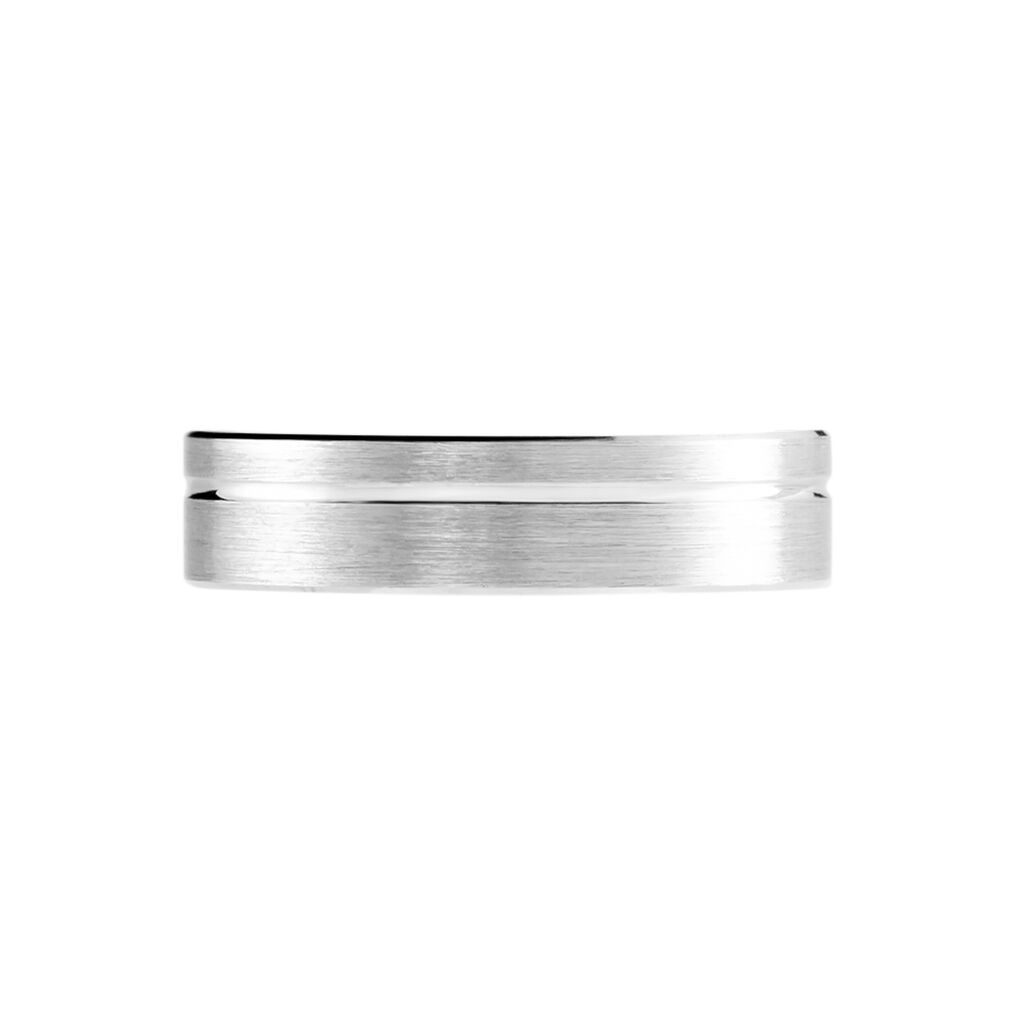 Alliance Abygail Ruban Plat Argent Blanc
