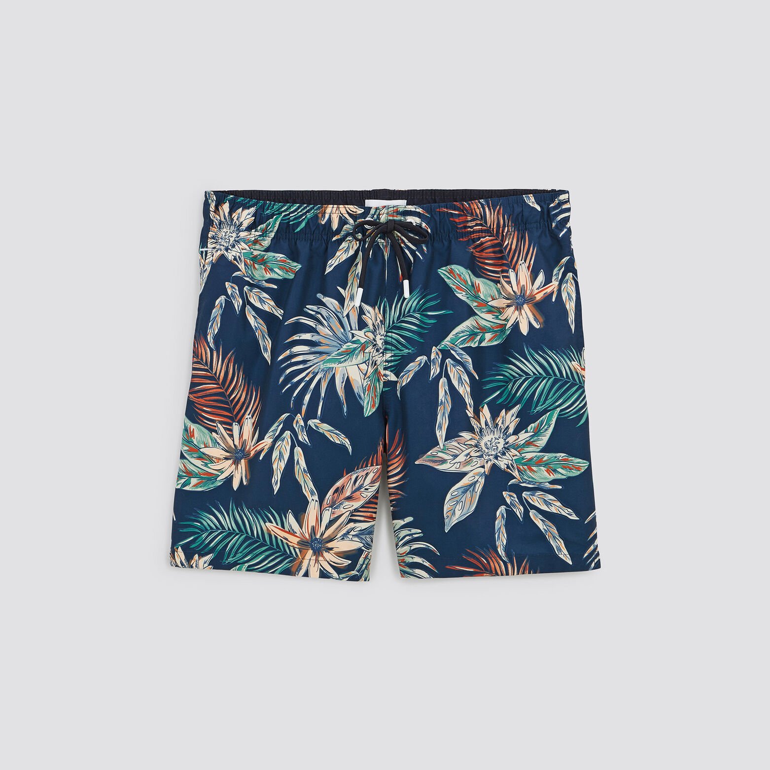 Maillot de bain imprimé Bleu foncé