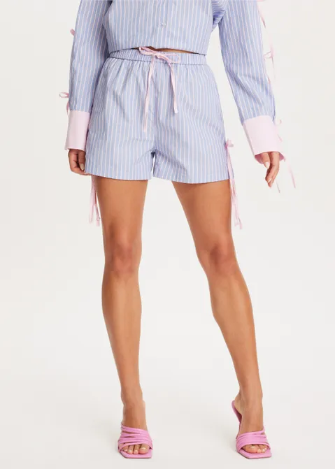 Short met strikjes assorti (ASSOR)
