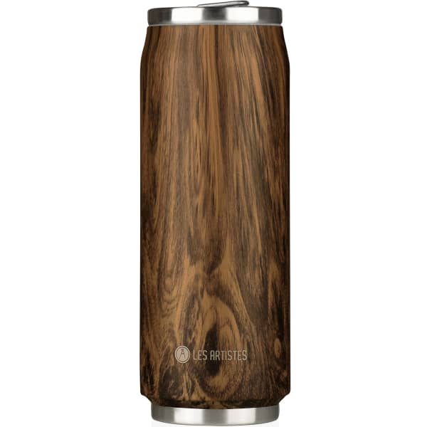 Bouteille isotherme LES ARTISTES PARIS PULL CAN'IT 500ML/WOOD 16,5FL.OZ