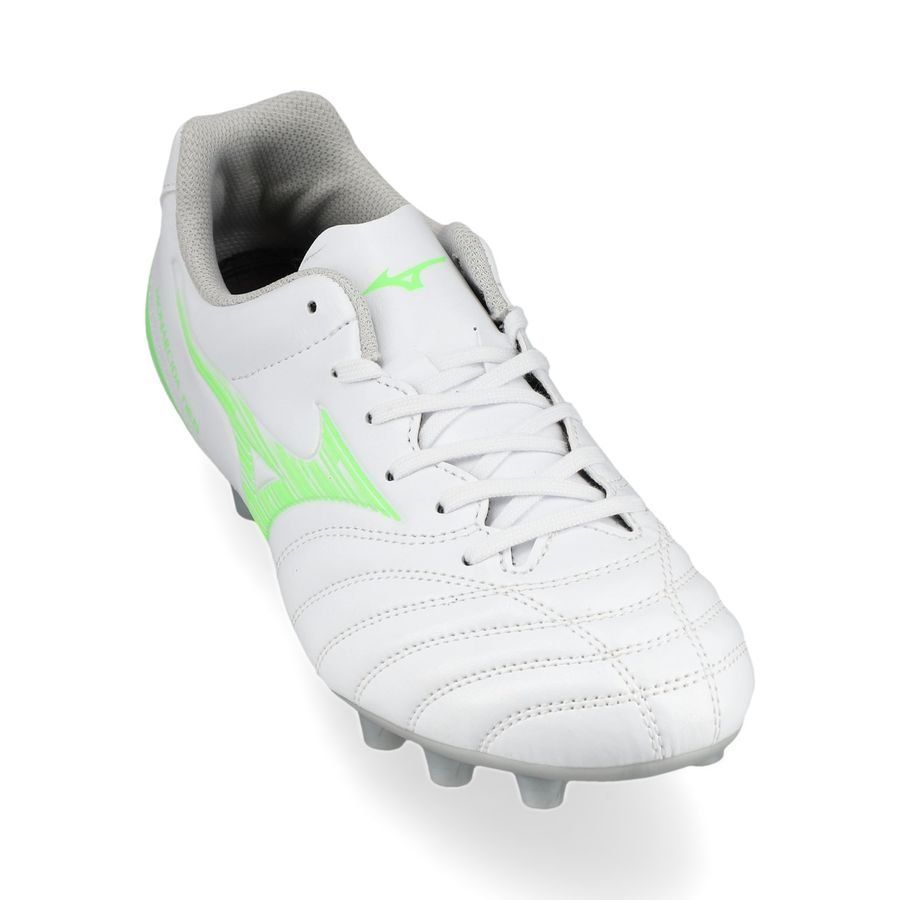 Mizuno Monarcida Neo lll Select FG/AG Frontier - Blanc/Vert Néon Enfant