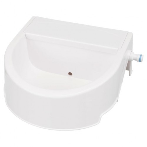 Dispensador automático de água para animais de estimação, branco