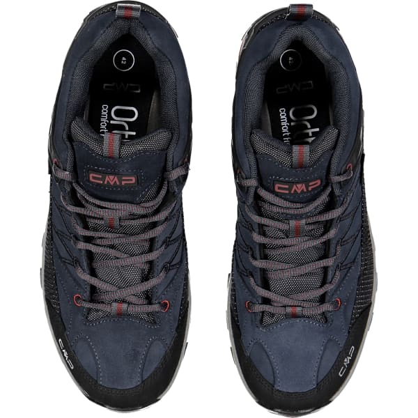 Chaussure de randonnée basse CMP RIGEL LOW WP ASPHALT RED SYRAH