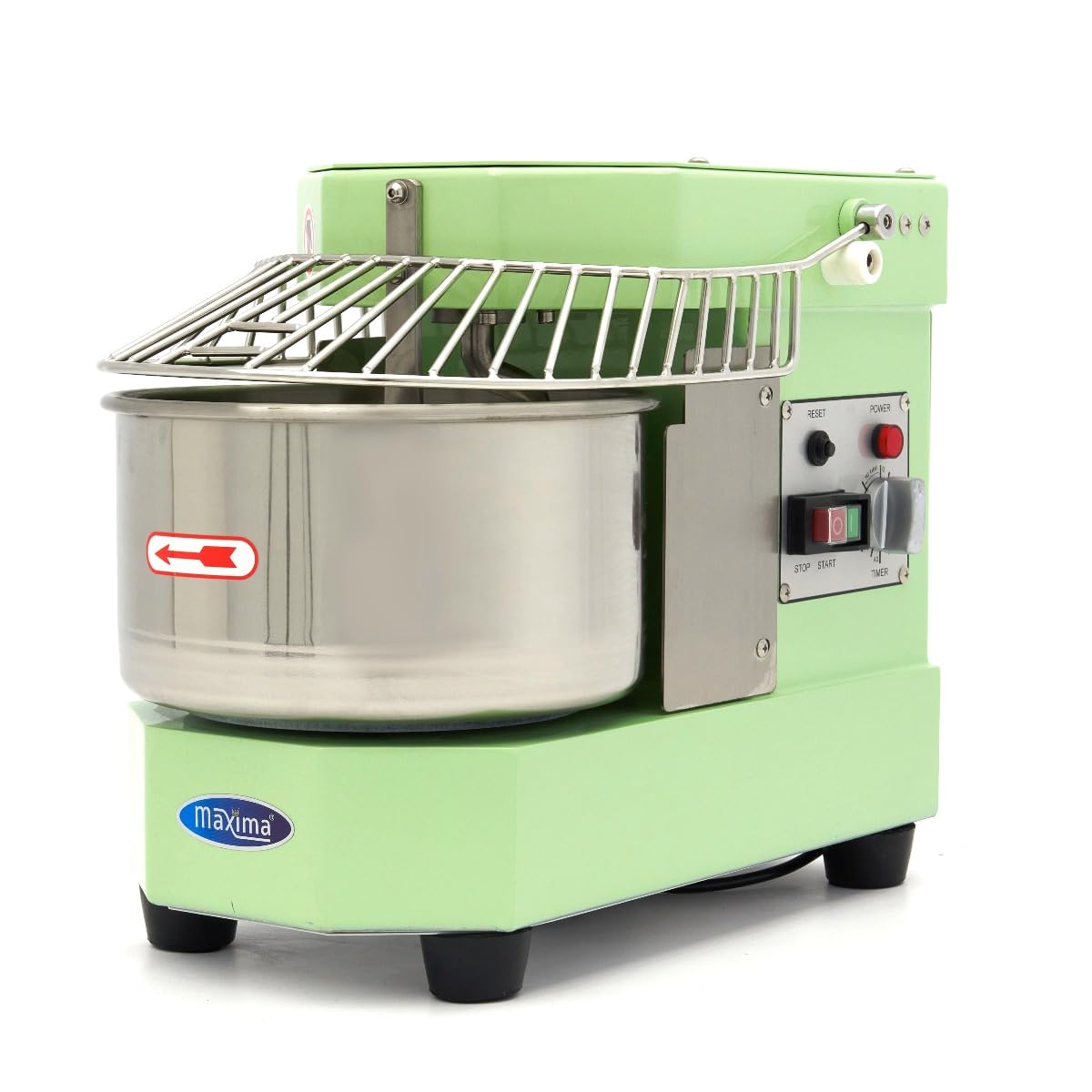 Maxima Gastro Teigmischer - 8 l - 4,5 kg Teig - Grün