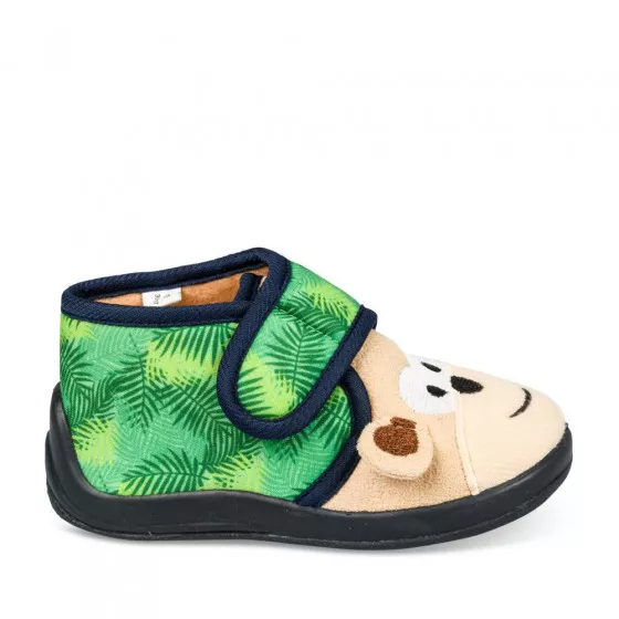 Chaussons VERT CHARLIE & FRIENDS