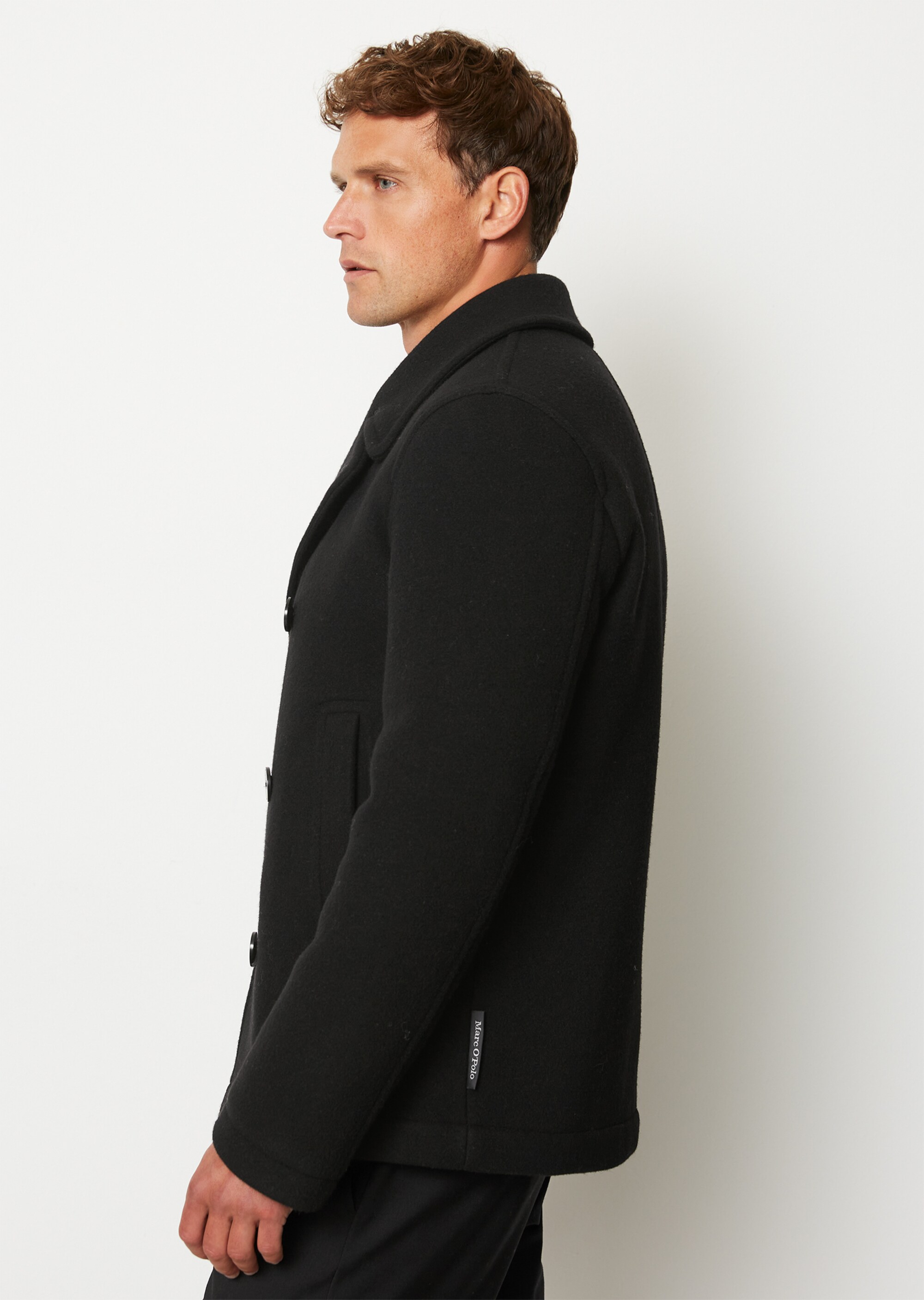 Jacke im Caban-Stil regular aus süddeutscher LocWool™