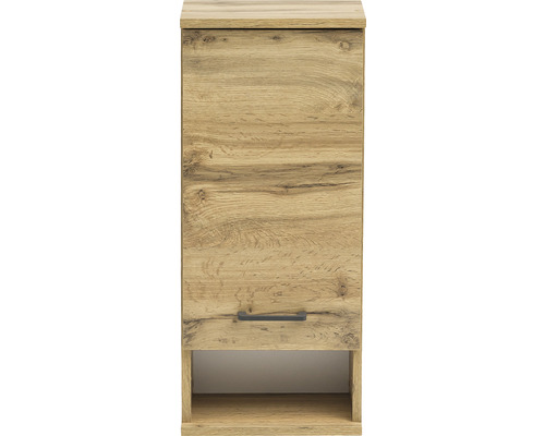 Wandkast van Möbelpartner Nora, afmetingen (B x H x D): 30,3 x 70,8 x 20,5 cm, eiken landelijke stijl