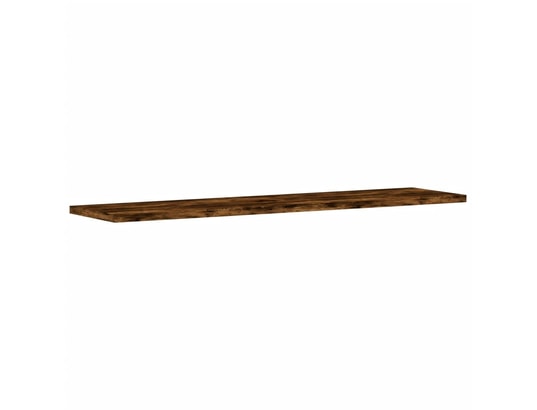 VIDAXL - Etagère murale étagères murales 4 pcs chêne fumé 80x20x1,5cm bois d'ingénie...