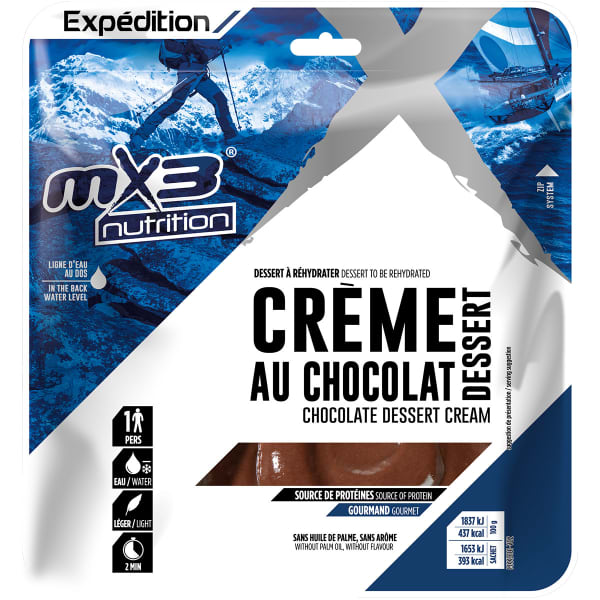 Repas lyophilisé MX3 CREME AU CHOCOLAT