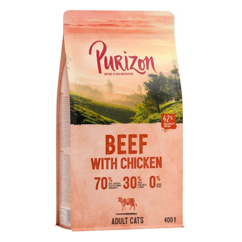Purizon Adult, bœuf & poulet - sans céréales