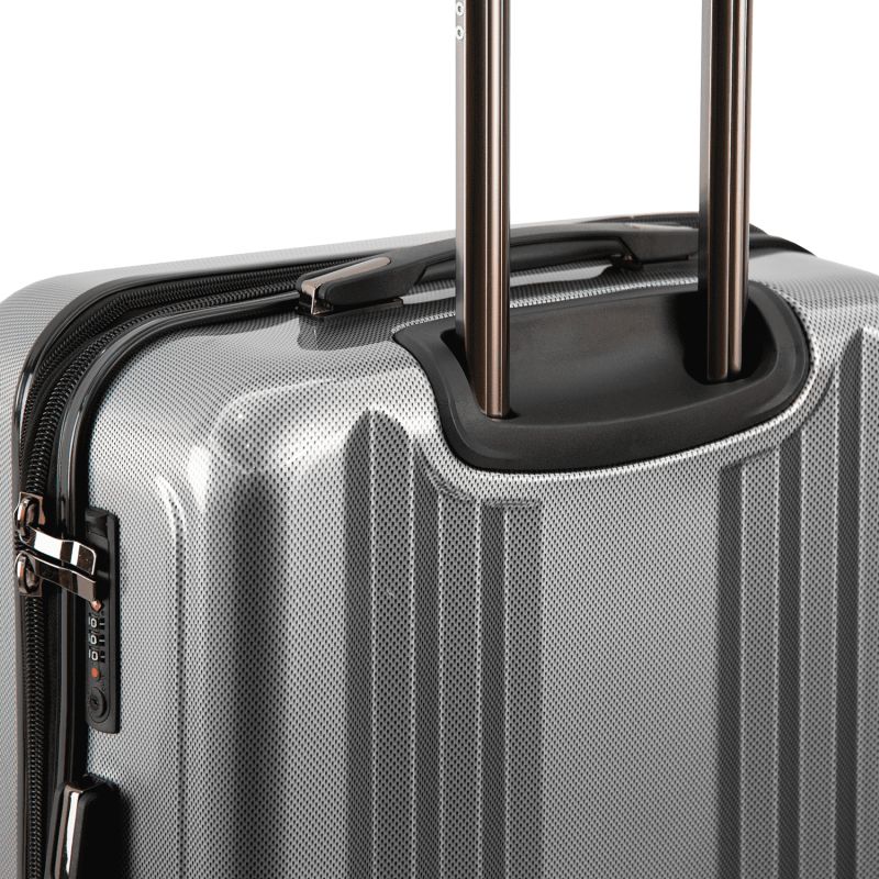 Lot de 3 valises rigides 91603 Extensible 55, 68 et 78 cm Grey