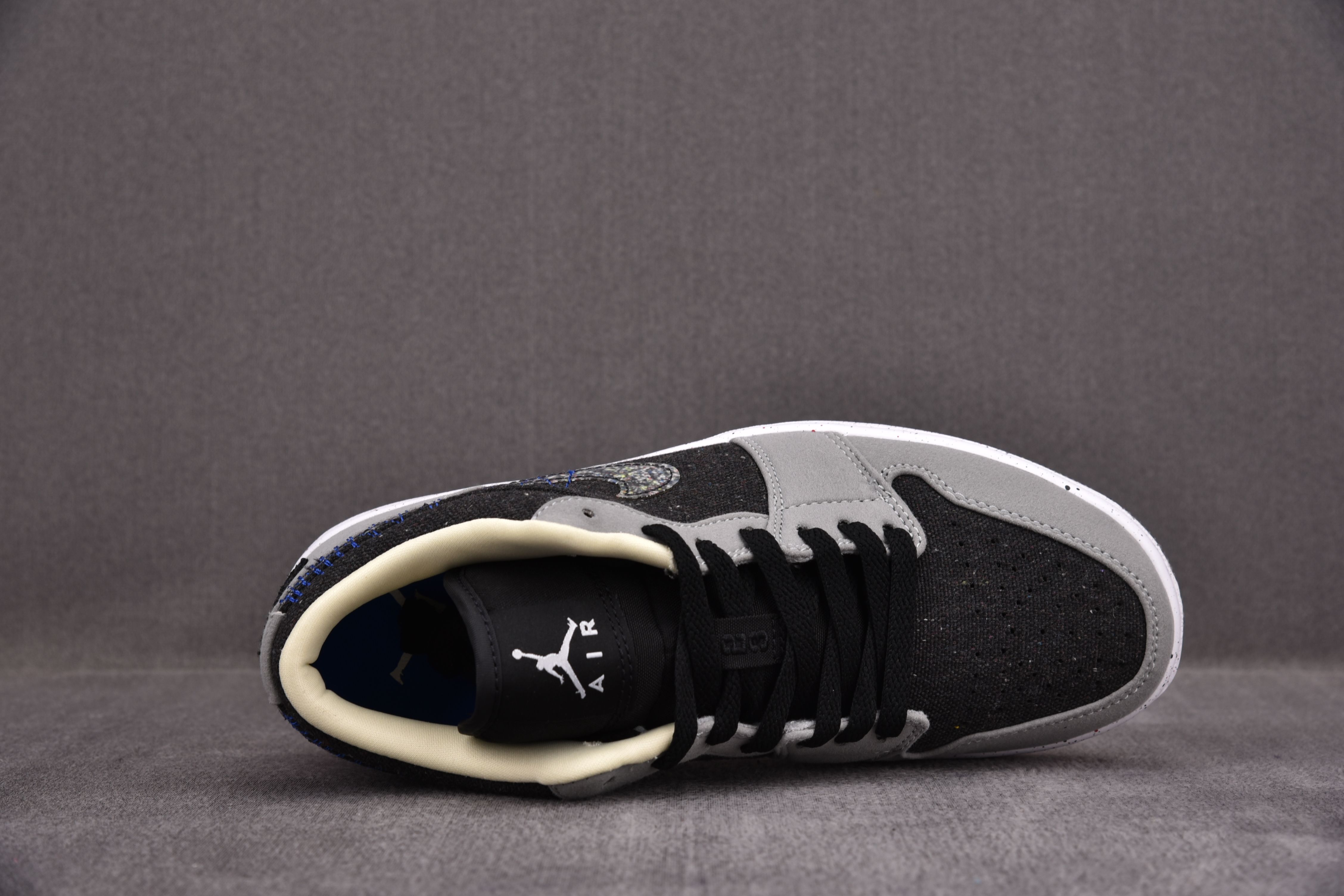 Jordan 1 Low SE Crater Black Grey