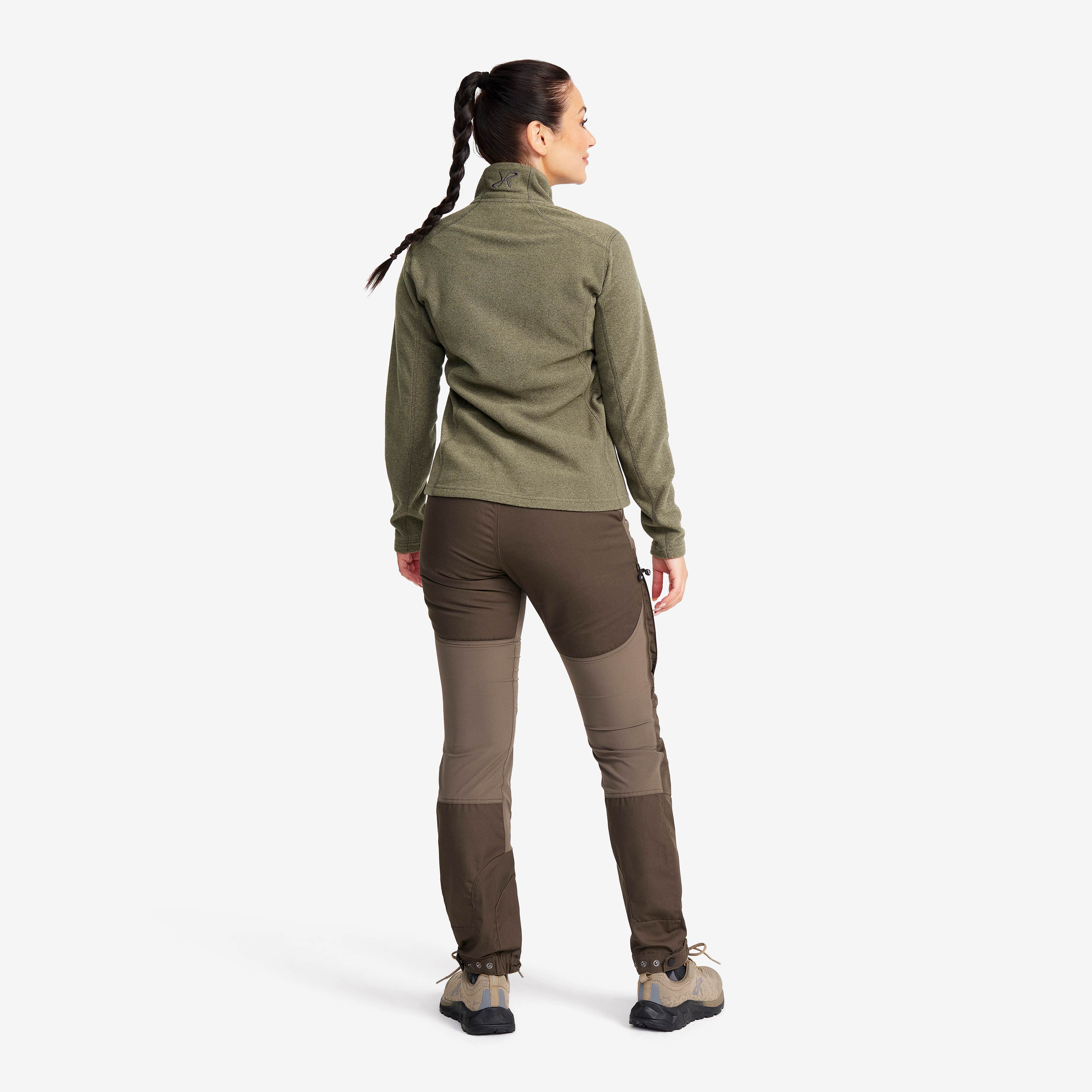 Essential Full-zip Fleece Dame Grape Leaf