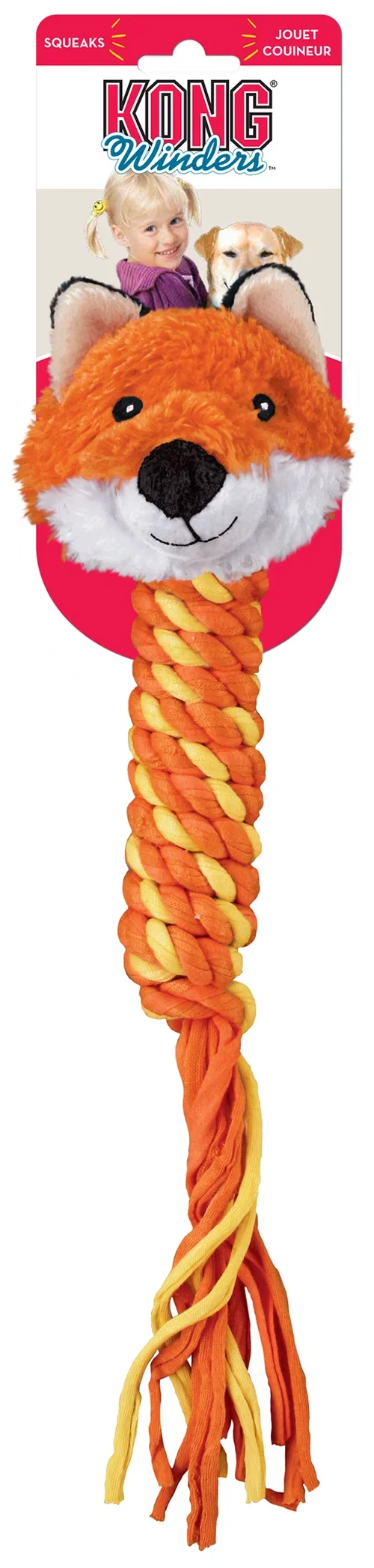 Kong Kong Winder Fox Withium hundeleke