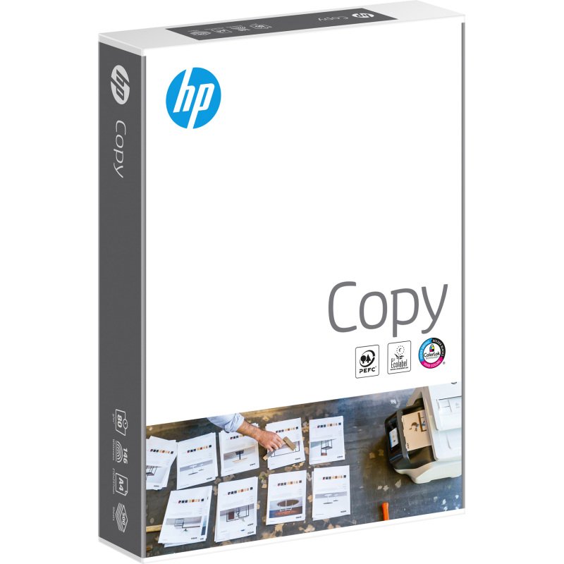 Papier A4 blanc 80 g HP Copy - Ramette de 500 feuilles
