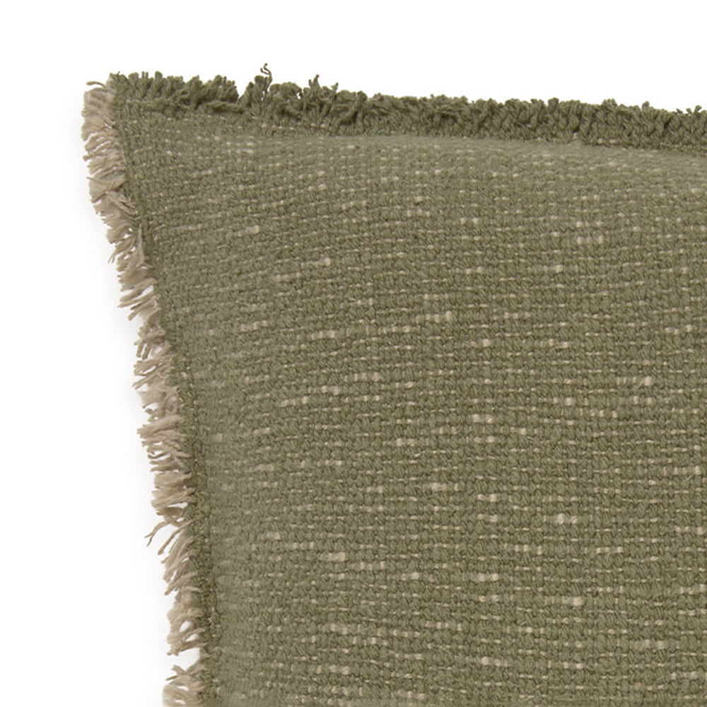 Lorena Canals Handloom Sierkussen 30 x 50 cm - Kaki