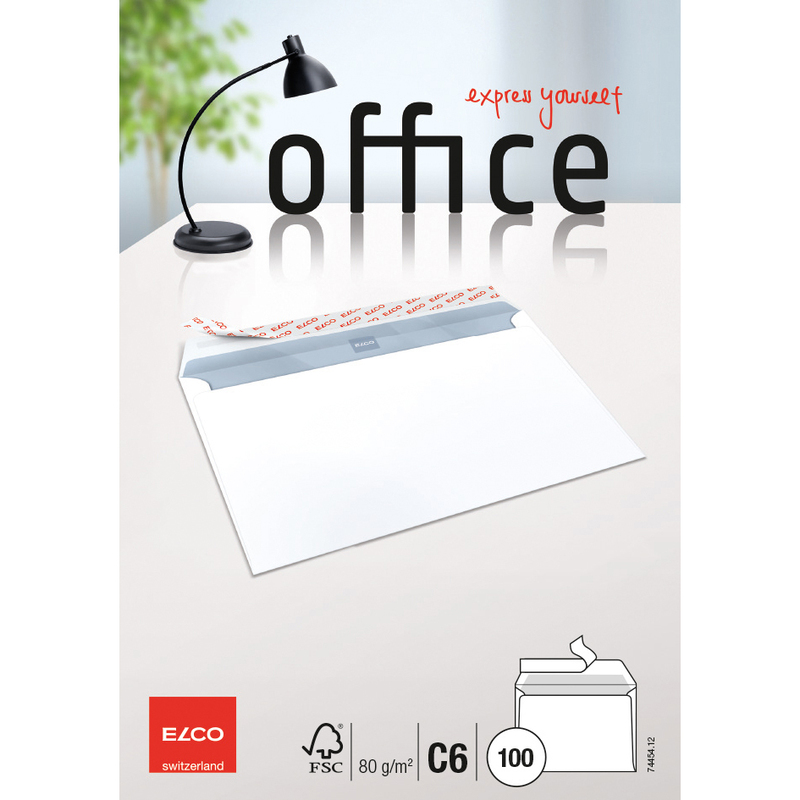 Elco Office Couvert, C6, 100 Stück