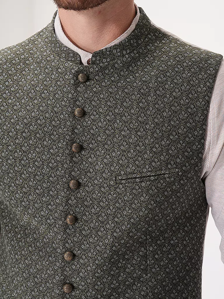 GOTTSEIDANK Trachtengilet KONSTANTIN olive