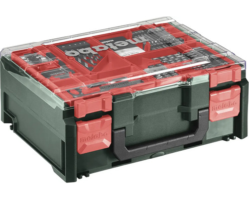 Metabo 18V Mobiele Werkplaats Accu Boor-/Schroefmachine BS18, inclusief 2 accu's (2,0 Ah), lader en accessoirekoffer