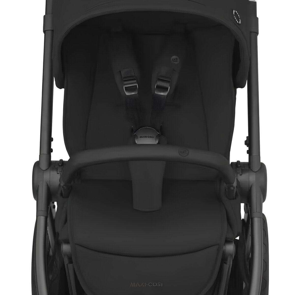 Maxi-Cosi Maxi Cosi Oxford Kinderwagen Essential Black Bundle inkl. Kinderwagenaufsatz Oria und Adapter