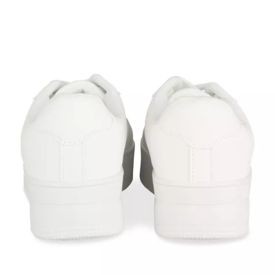 Baskets BLANC LOVELY SKULL