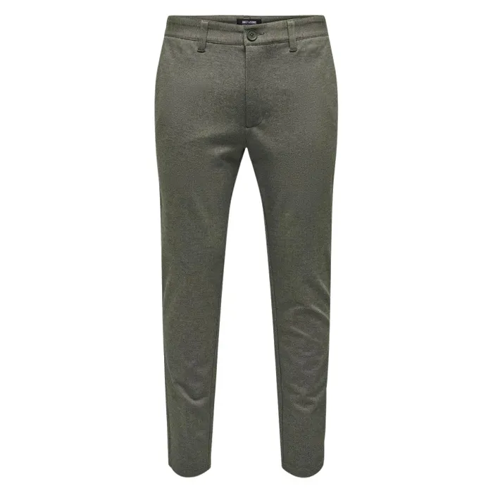 Only & Sons Mark Tap Herringbone Chino Heren