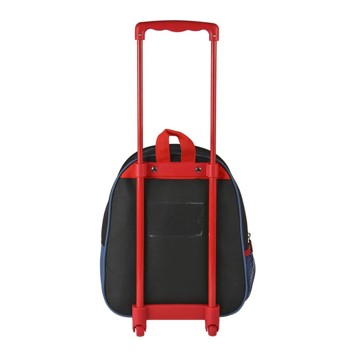 Mochila do Homem-Aranha com alça e rodas 25x31x10 cm