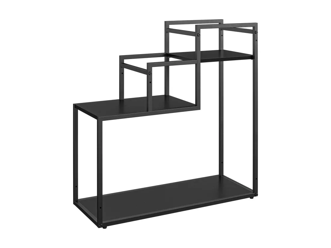 Weston | Support de plantes en aspect chêne noir
