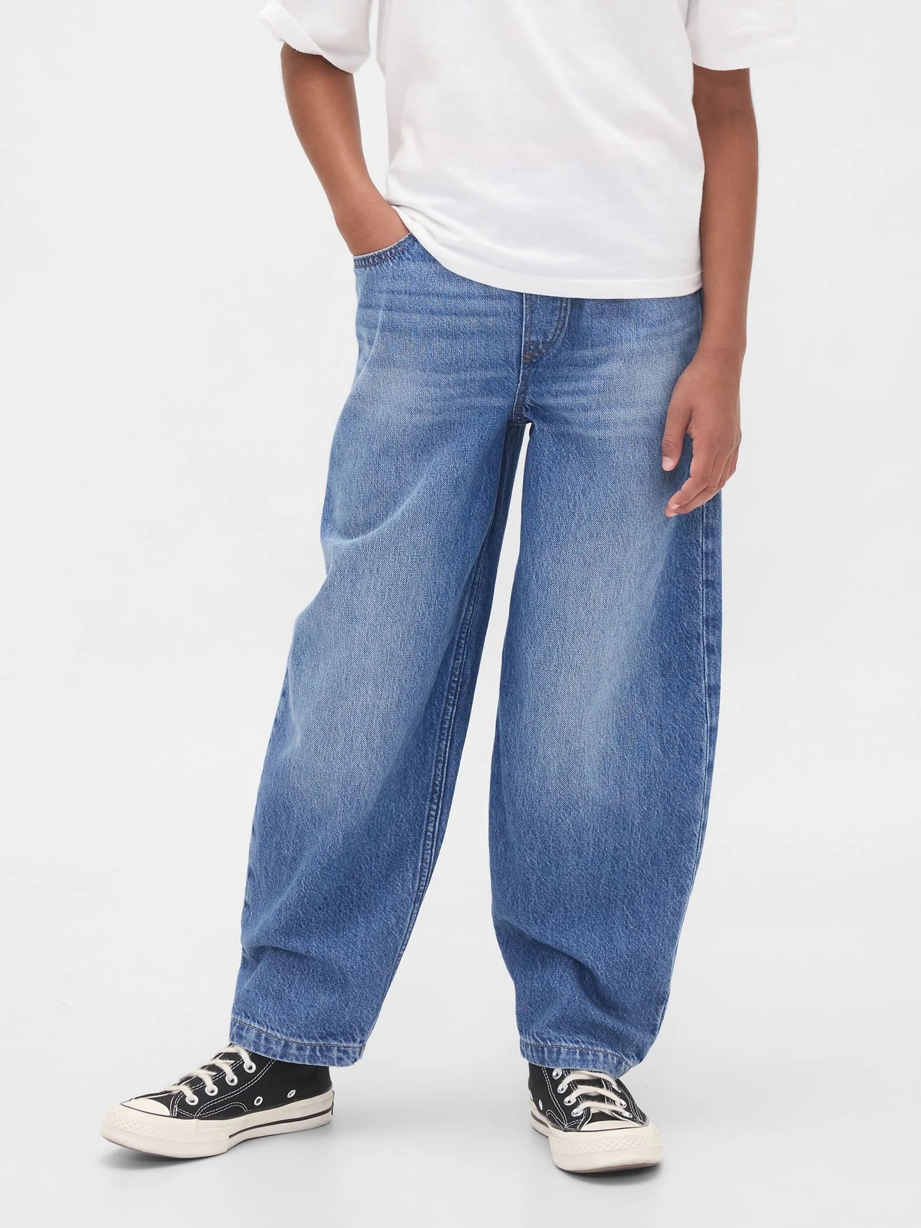Gap Easy Baggy Barrel Jeans (4-13yrs) (4-13yrs)