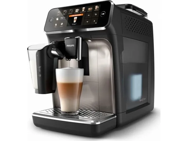 [OUTLET] - Philips 5400 series EP5447 - Automatisk kaffemaskine med mælkeskummer - 15 bar - sort