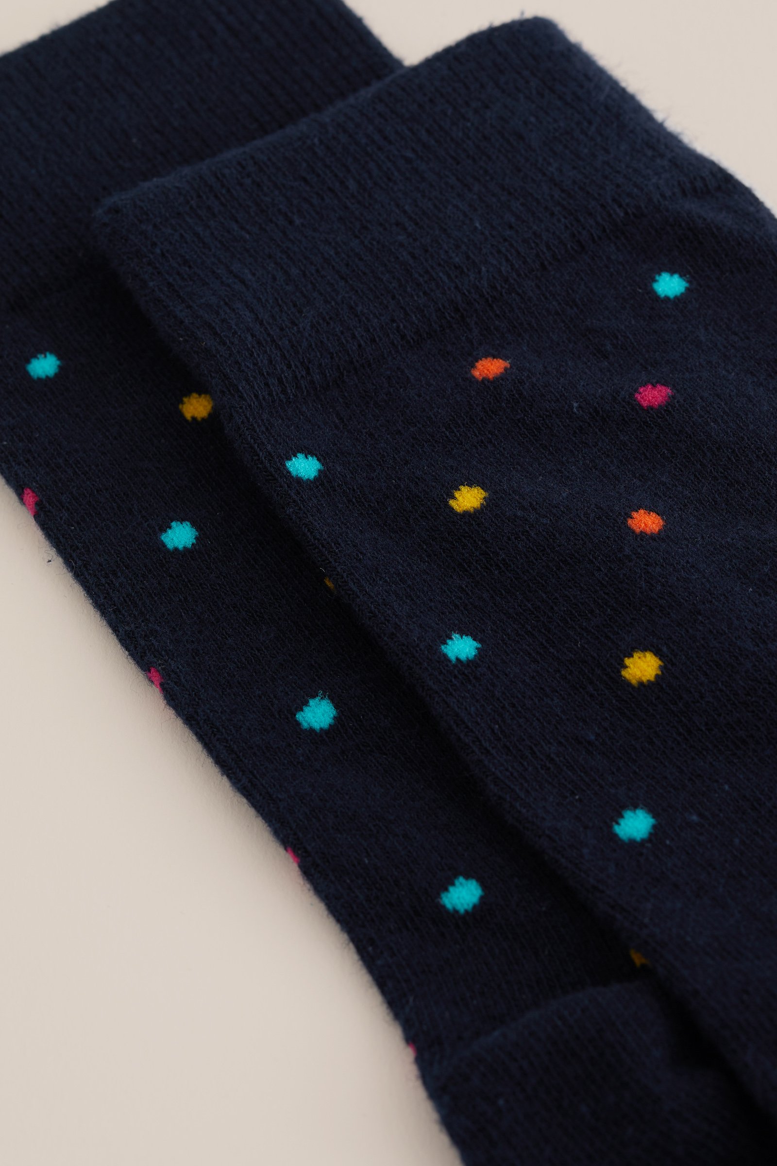 sokken met dessin WE Fashion Donkerblauw